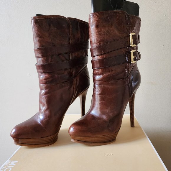 Michael Kors Mae boot mocha - Picture 4 of 4
